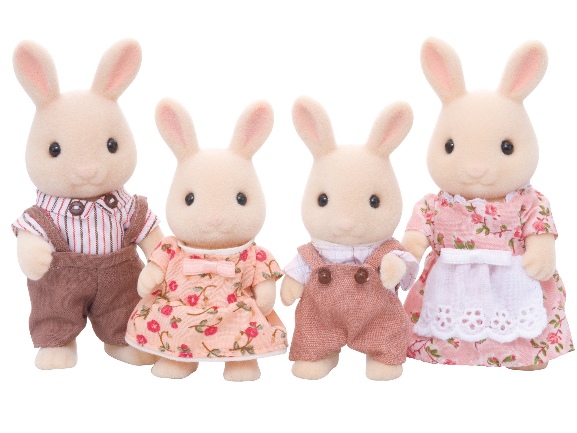 Epoch Sylvanian Families Milk Rabbit Family Dollhouse Toy for Ages 3+ FS-09- Japan Figure Store - #1 Bring To You The Best Japanese Goods