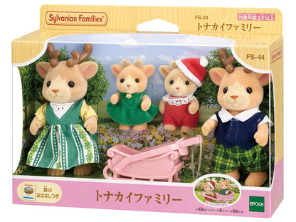 Epoch Sylvanian Families Reindeer Family Dollhouse Fs-44 Toy Ages 3+ Certified- Japan Figure Store - #1 Bring To You The Best Japanese Goods