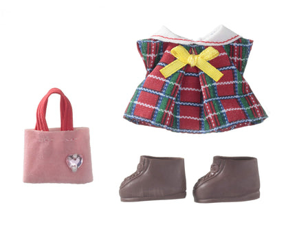 Epoch Sylvanian Families Girl's Red Dress-Up Dollhouse Toy Certified for Ages 3+- Japan Figure Store - #1 Bring To You The Best Japanese Goods