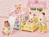 Epoch Sylvanian Families Triple Baby Bed Toy St Mark Certified Age 3 and Up- Japan Figure Store - #1 Bring To You The Best Japanese Goods