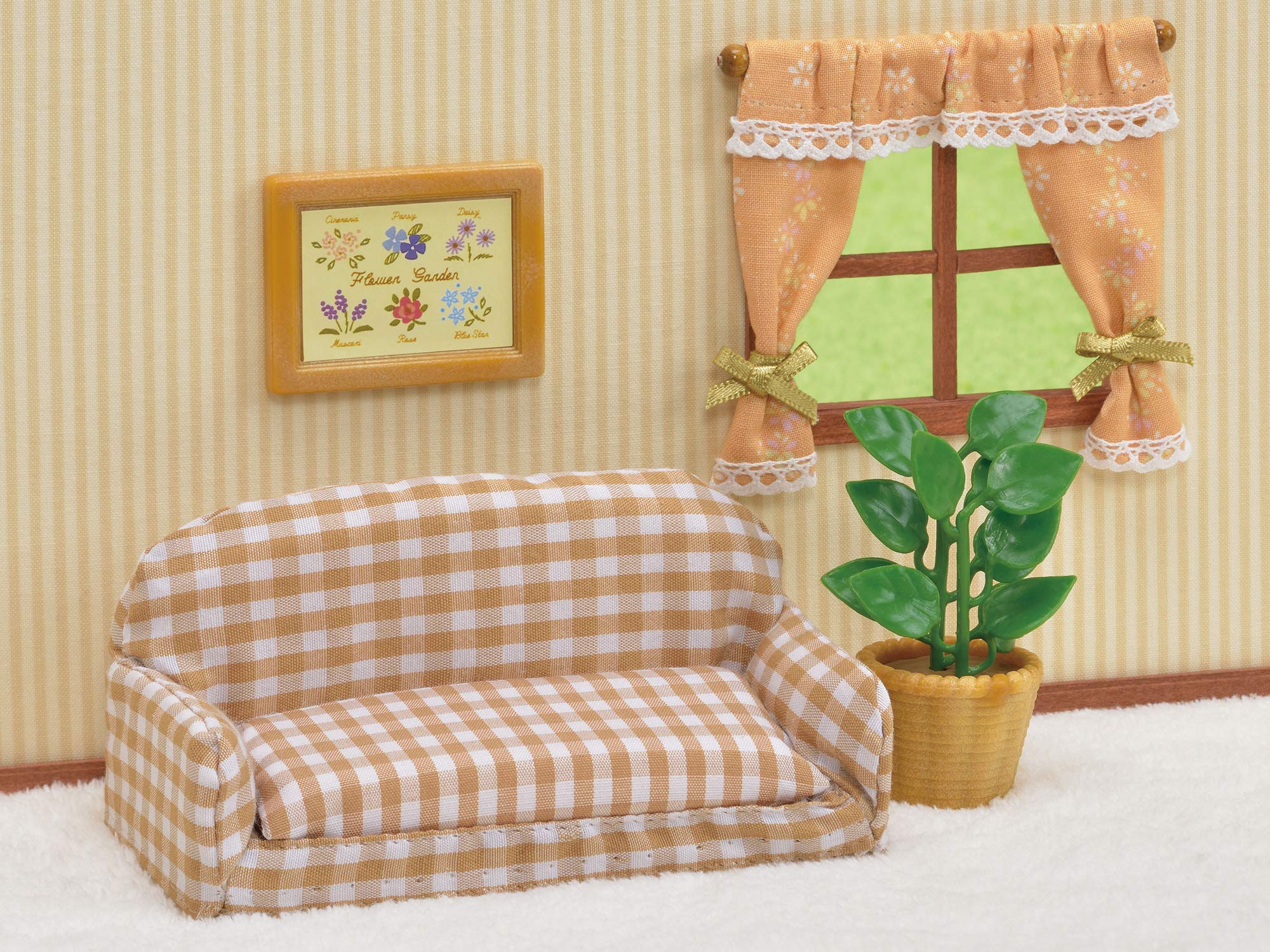 Epoch Sylvanian Families Dollhouse Furniture - Living Sofa Car-518 Certified Toy for Ages 3+- Japan Figure Store - #1 Bring To You The Best Japanese Goods