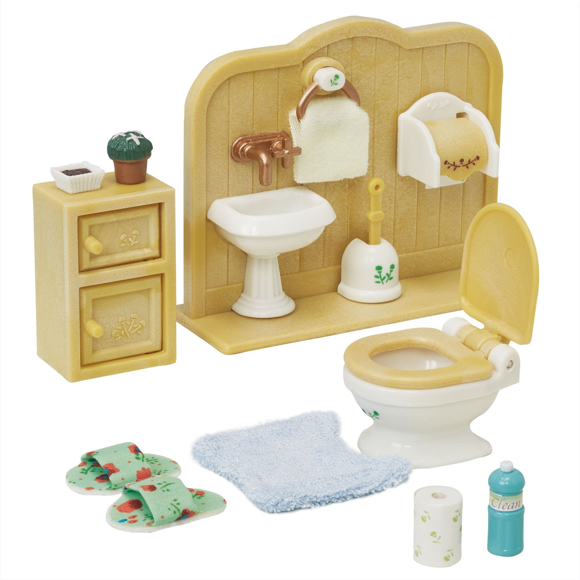 Epoch Sylvanian Families Dollhouse Furniture: Toilet Set Car-606 Certified Safe for Ages 3+- Japan Figure Store - #1 Bring To You The Best Japanese Goods