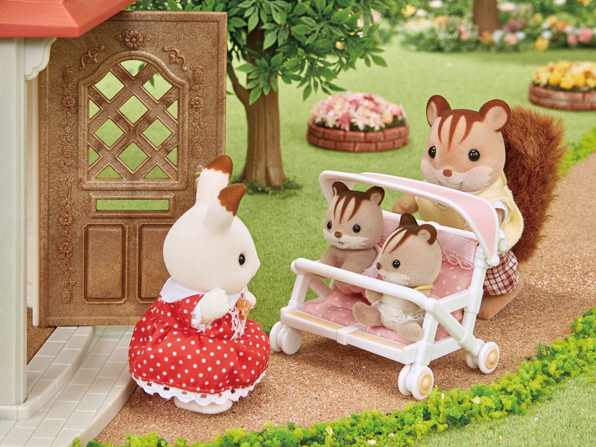 Epoch Sylvanian Families Dollhouse Two-Seater Stroller Toy Car-214 Suitable for Ages 3+- Japan Figure Store - #1 Bring To You The Best Japanese Goods