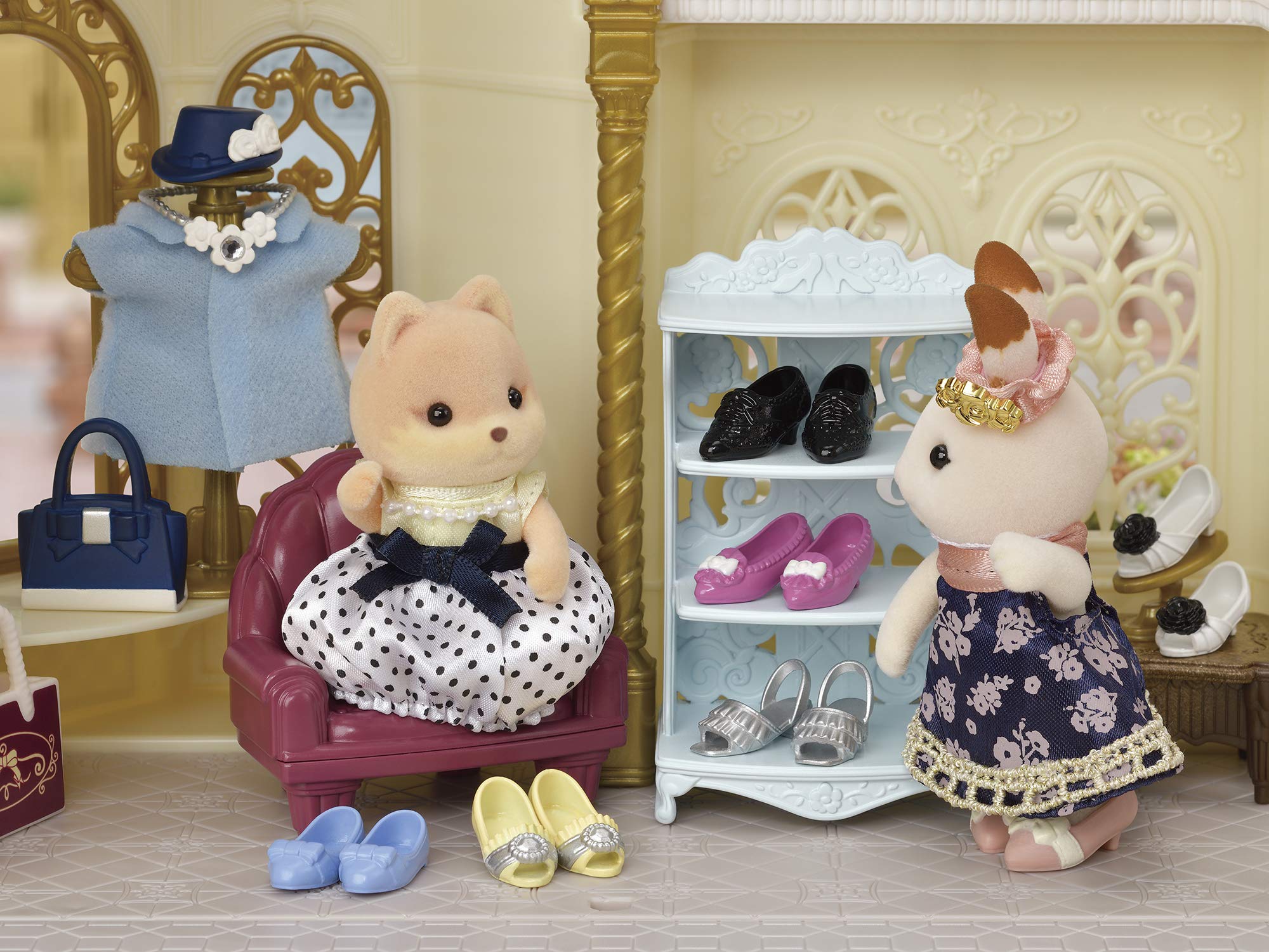 Epoch Sylvanian Families Town Stylish Shoes Toy Set Age 3+ Dollhouse TVS-13- Japan Figure Store - #1 Bring To You The Best Japanese Goods