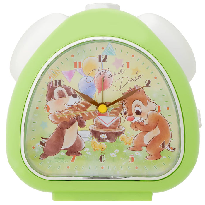 T'S FACTORY Disney Rice Ball Shaped Clock/Sunny Days Chip 'N Dale- Japan Figure Store - #1 Bring To You The Best Japanese Goods