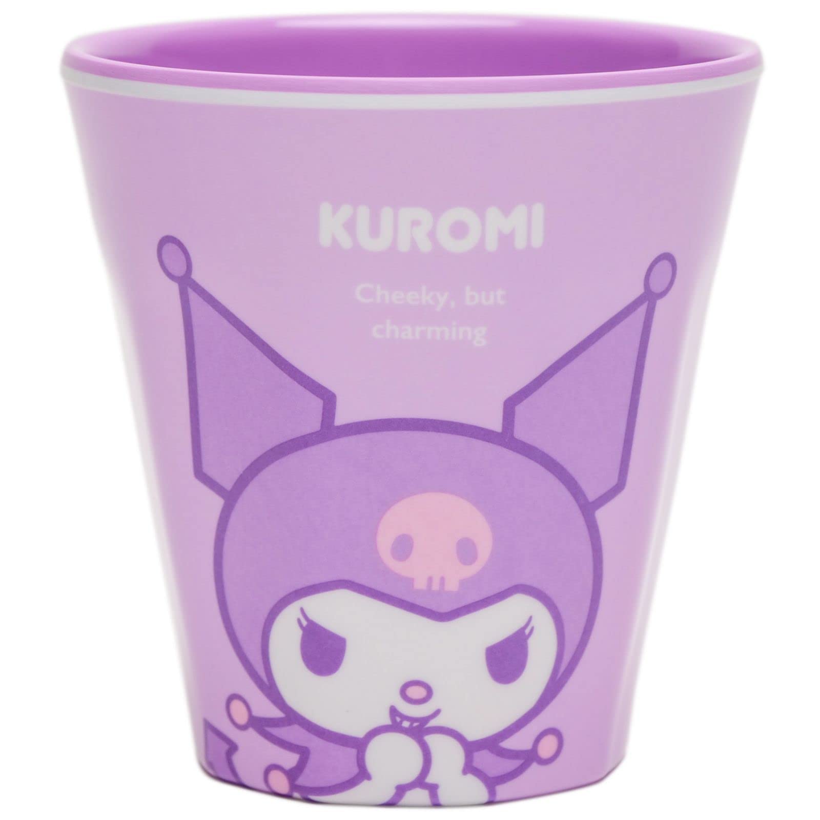 T'S FACTORY Sanrio Melamine Cup Simple Kuromi- Japan Figure Store - #1 Bring To You The Best Japanese Goods