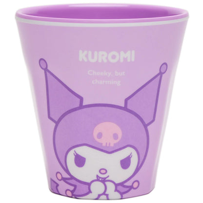 T'S FACTORY Sanrio Melamine Cup Simple Kuromi- Japan Figure Store - #1 Bring To You The Best Japanese Goods