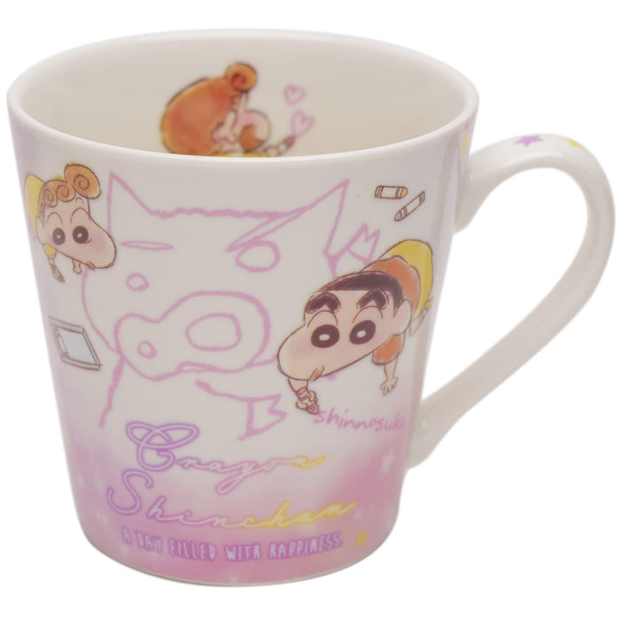 T'S FACTORY - Crayon Shin-Chan Mug Crayon Pink- Japan Figure Store - #1 Bring To You The Best Japanese Goods