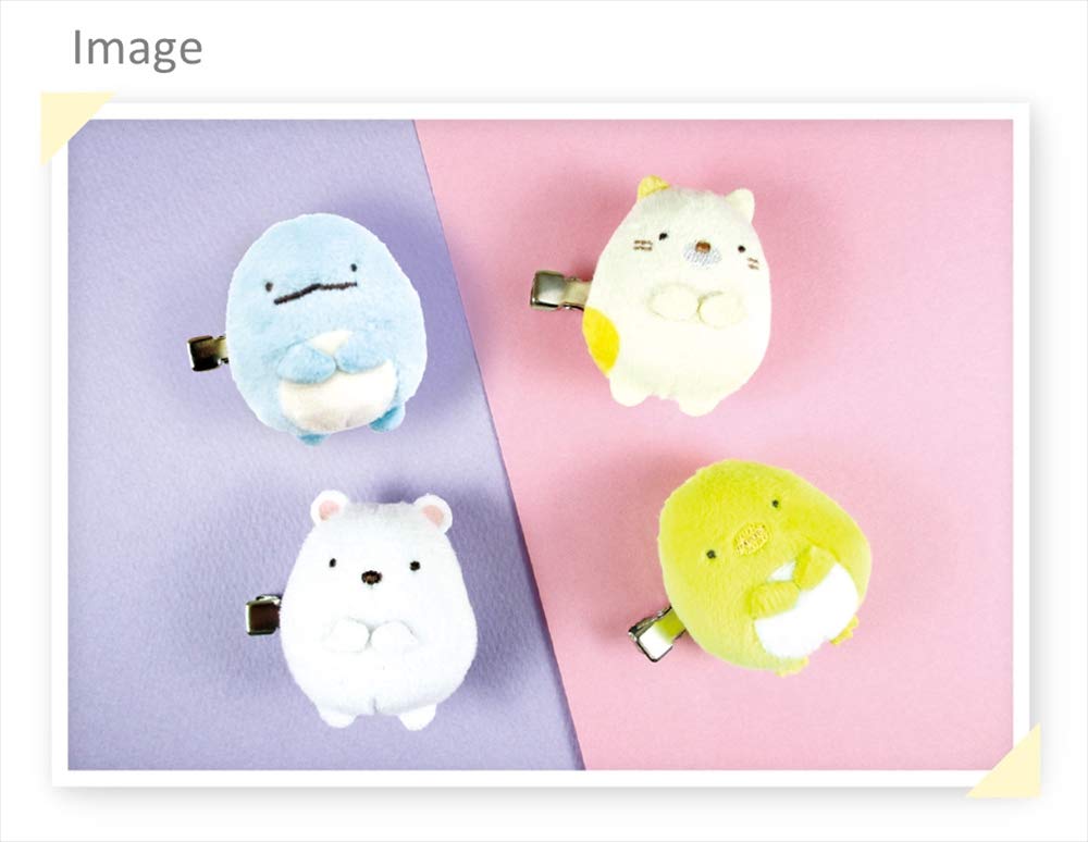 Ts Factory Sg-5537298Pe Hair Clip Sumikko Gurashi Penguin Left- Japan Figure Store - #1 Bring To You The Best Japanese Goods