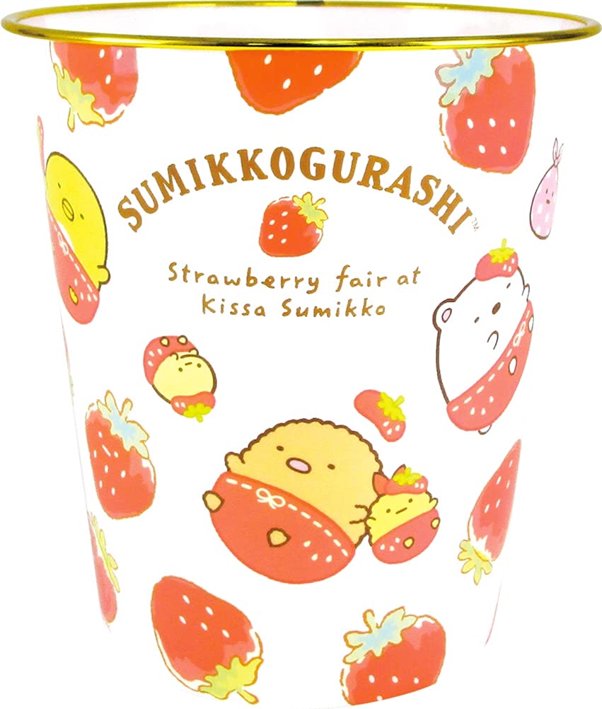T'S Factory Trash Can Sumikko Gurashi Strawberry Fair- Japan Figure Store - #1 Bring To You The Best Japanese Goods