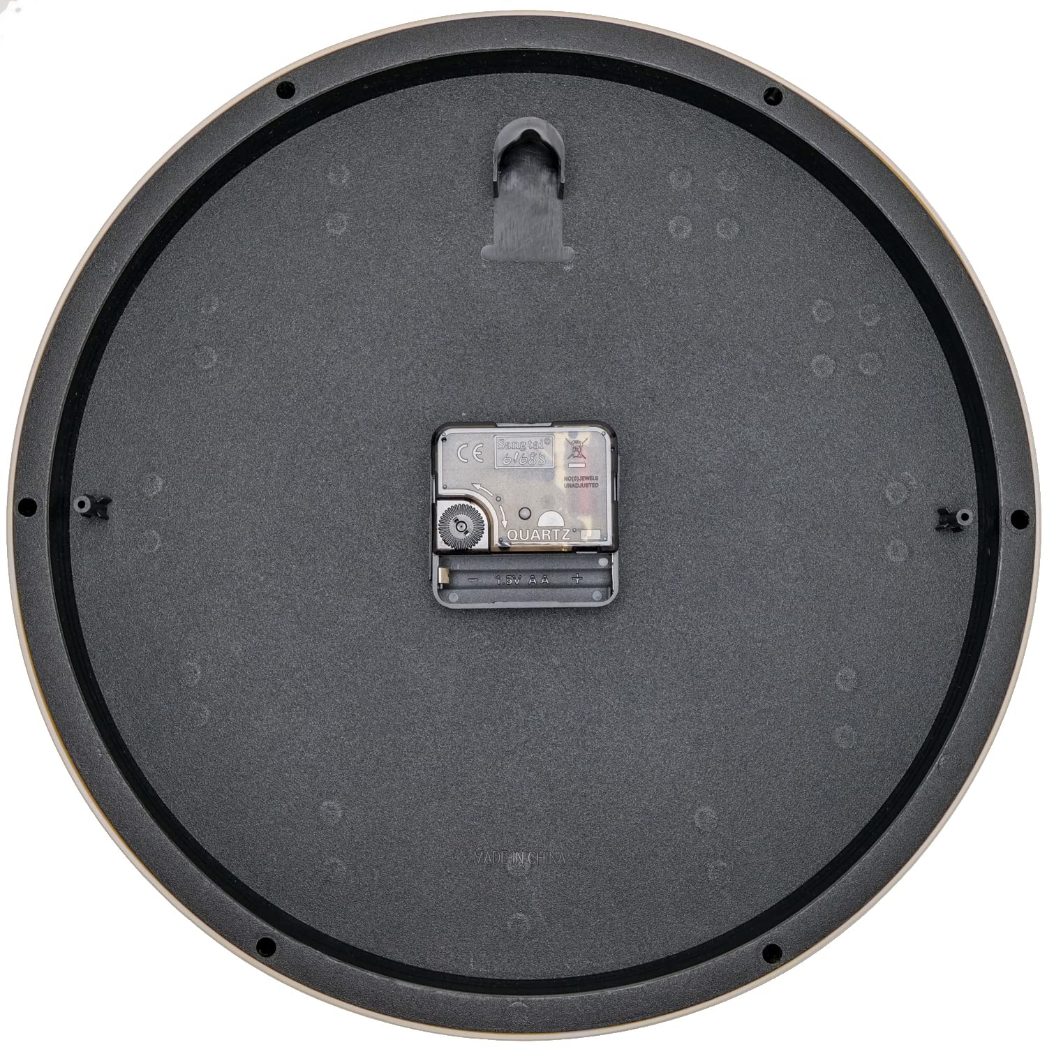 Ts Factory Wall Clock Beige Pokemon Eevee Friends Analog Quiet Continuous Second Hand 2926223- Japan Figure Store - #1 Bring To You The Best Japanese Goods