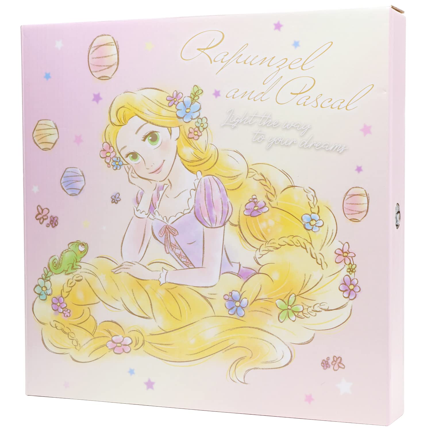 Ts Factory Wall Clock Disney Rapunzel Jewelry Wall Clock Analog Quiet Continuous Second Hand Pink Dn-5520251Ra- Japan Figure Store - #1 Bring To You The Best Japanese Goods