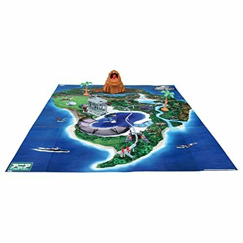 Takara Tomy Ania Jurassic World Big Dinosaur Kingdom Map With Owen & T-rex - Japan Figure