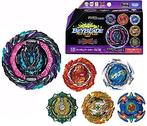 Takara Tomy Beyblade Burst Random Booster B-186 Vol. 26 (Set of 6) Japanese Toy And Figure- Japan Figure Store - #1 Bring To You The Best Japanese Goods