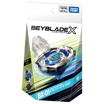 Takara Tomy Beyblade X Bx-01 Starter Dran Sword 3-60F- Japan Figure Store - #1 Bring To You The Best Japanese Goods