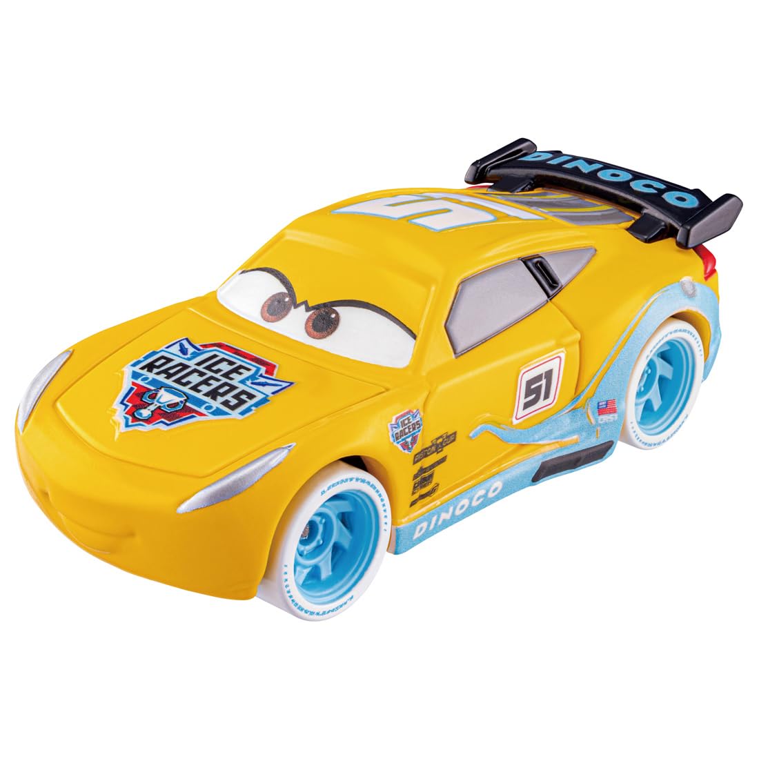 Takara Tomy Disney Cars Ice Racing Cruz Ramirez Mini Toy Car for Age 3+- Japan Figure Store - #1 Bring To You The Best Japanese Goods