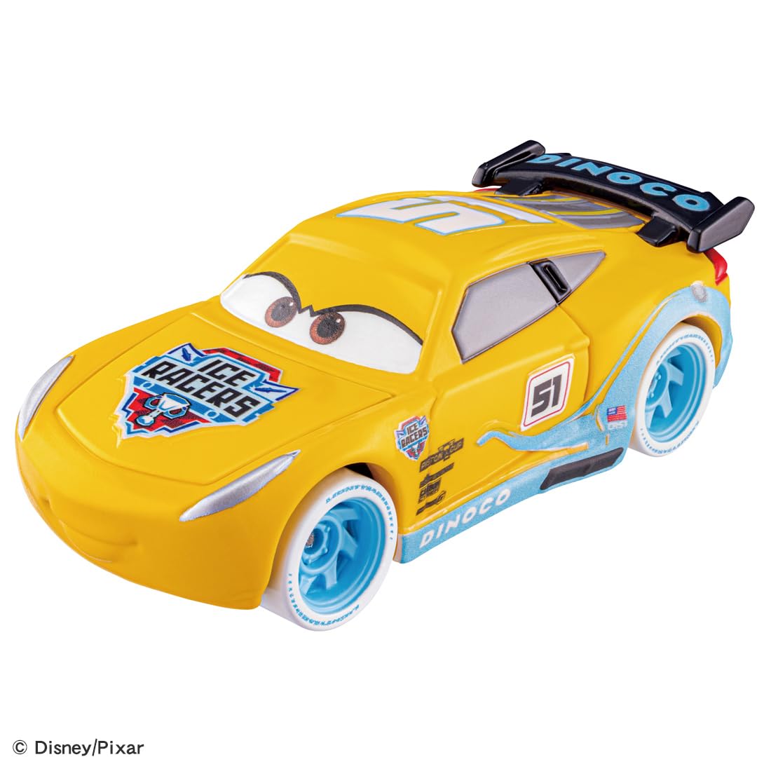 Takara Tomy Disney Cars Ice Racing Cruz Ramirez Mini Toy Car for Age 3+- Japan Figure Store - #1 Bring To You The Best Japanese Goods