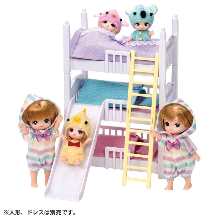 Takara Tomy Licca-Chan 3-Dunk Bed Dress-Up Play Toy Ages 3+- Japan Figure Store - #1 Bring To You The Best Japanese Goods