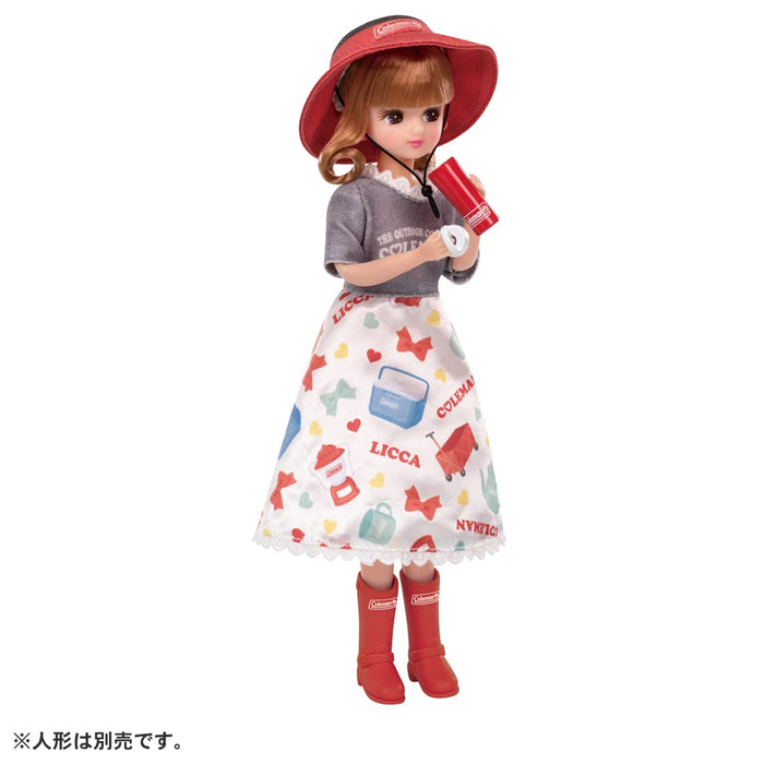 Takara Tomy Licca-Chan Lg-07 Camp Backpack Set Coleman Collaboration Ages 3+- Japan Figure Store - #1 Bring To You The Best Japanese Goods