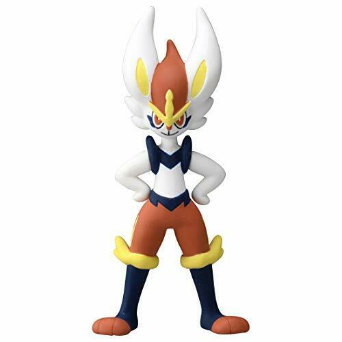 Takara Tomy Monster Collection Ms-35 Cinderace Character Toy- Japan Figure Store - #1 Bring To You The Best Japanese Goods