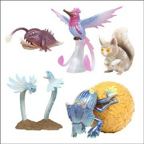 Takara Tomy Monster Hunter: World Zukan 2 Gashapon Complete 5 Set Mini Figure - Japan Figure