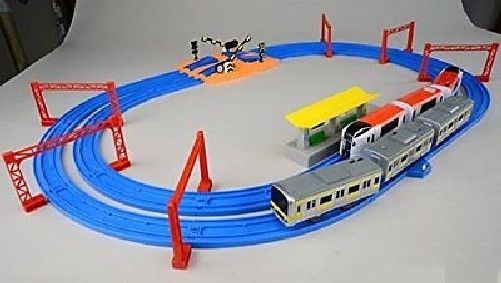 Takara Tomy Plarail Double-track Rail Set F/s- Japan Figure Store - #1 Bring To You The Best Japanese Goods
