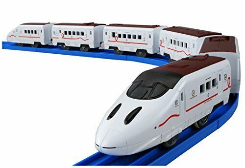 Takara Tomy Plarail Let's Tie Fully! Shinkansen Series 800 6-car Set- Japan Figure Store - #1 Bring To You The Best Japanese Goods