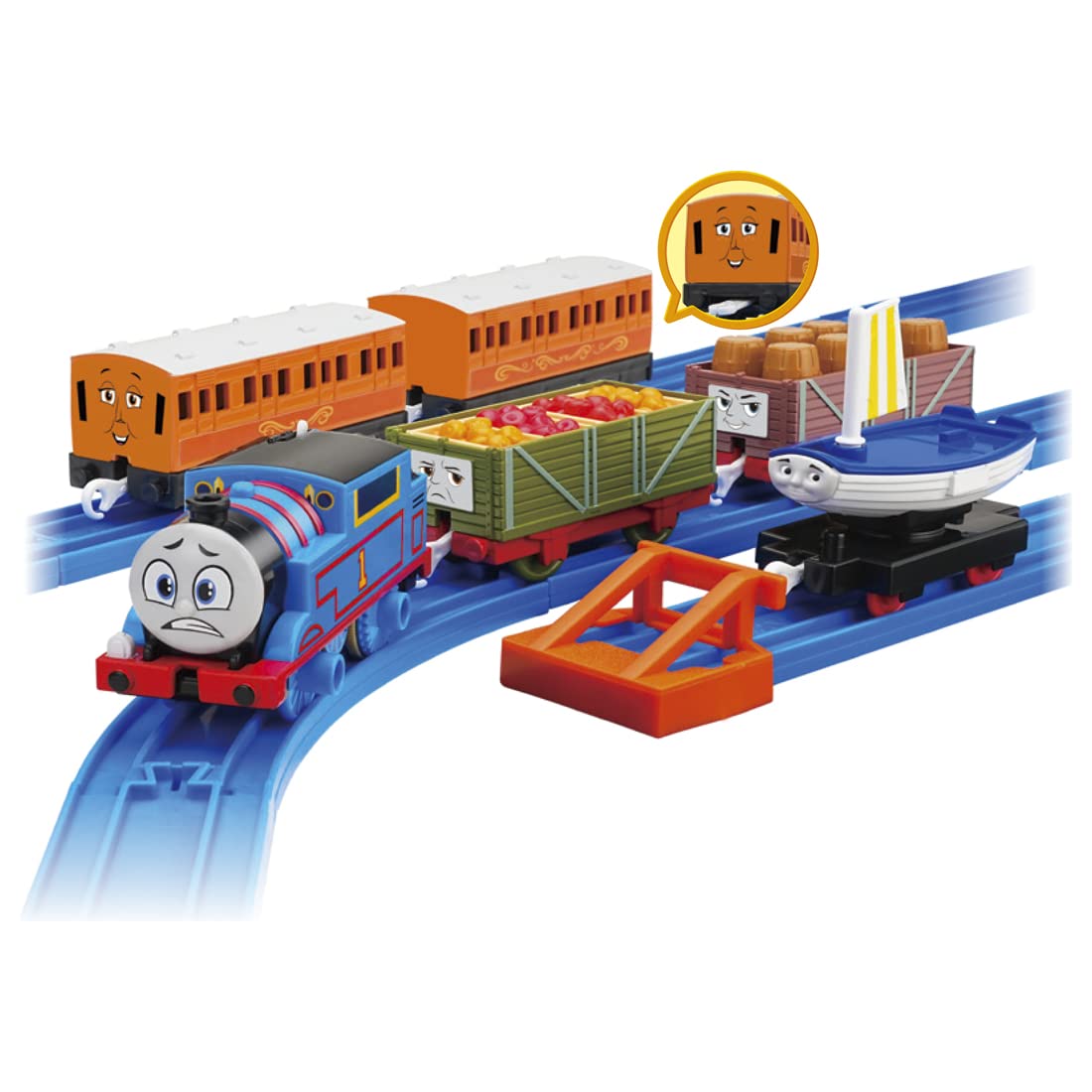 Takara Tomy Plarail Thomas Train Toy Set With Annie & Clarabel - Japan - 3+ Years- Japan Figure Store - #1 Bring To You The Best Japanese Goods
