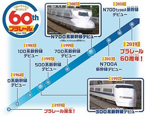 Takara Tomy Plarail Type300 & N700 'nozomi' Double Set W/light- Japan Figure Store - #1 Bring To You The Best Japanese Goods