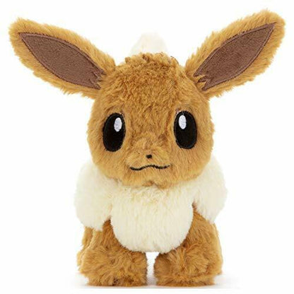 Takara Tomy Pokemon Plush Doll S Eevee 16cm Stuffed Toy- Japan Figure Store - #1 Bring To You The Best Japanese Goods