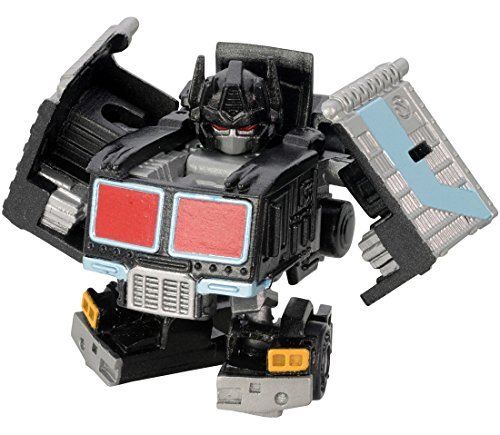 Takara Tomy Q Transformers Qt33 Black Convoy Figure - Japan Figure