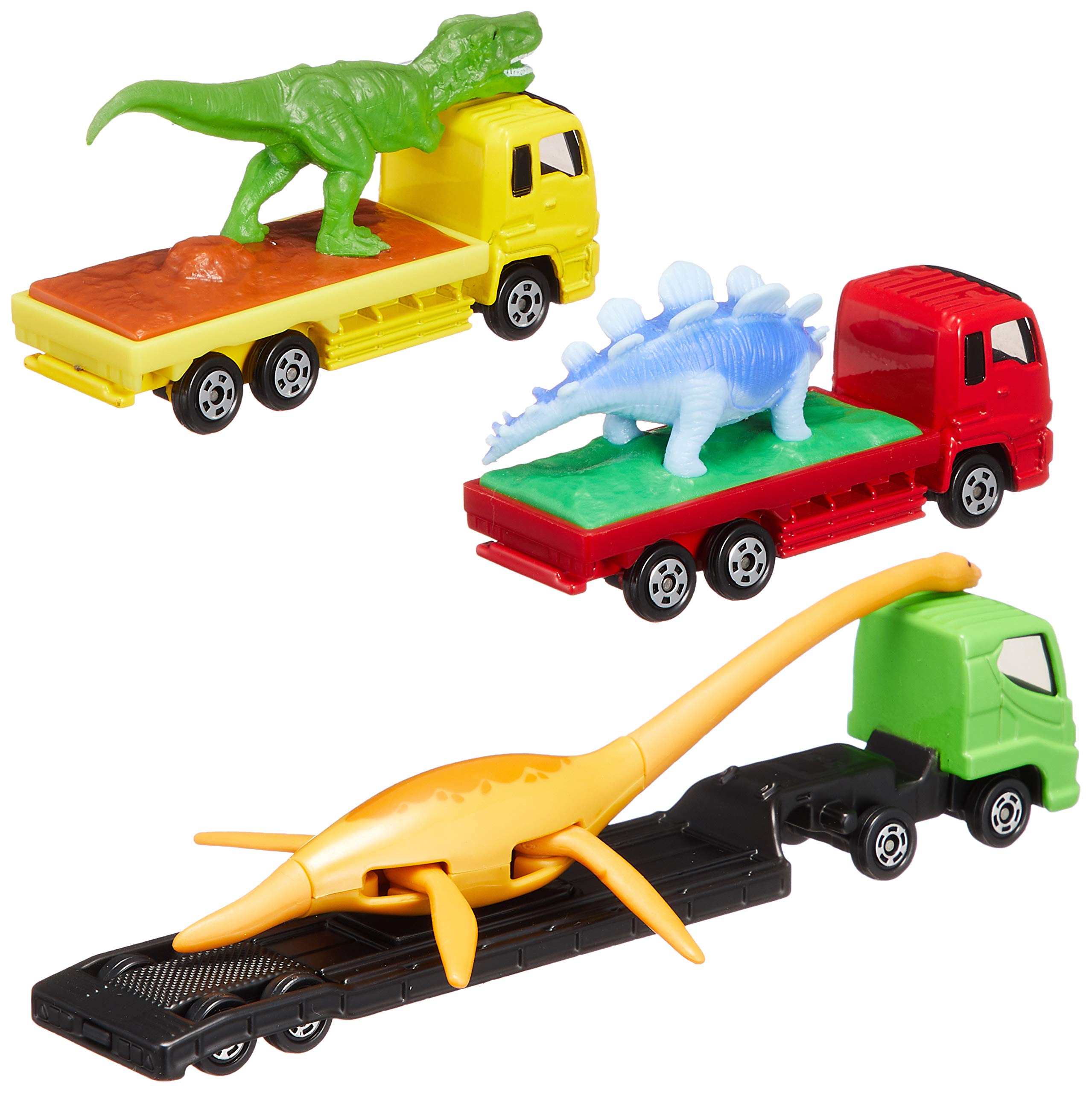 TAKARA TOMY Tomica Gift Let'S Carry ! Dinosaur Carrier Set- Japan Figure Store - #1 Bring To You The Best Japanese Goods