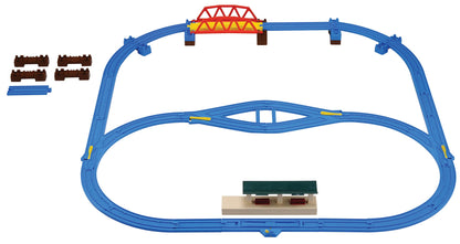 Takara Tomy Pla-Rail Thomas & Friends Recombinant Easy Rail Set With Tracking Train Thomas Toy- Japan Figure Store - #1 Bring To You The Best Japanese Goods