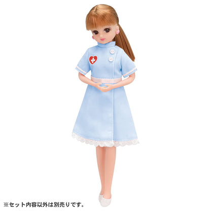 TAKARA TOMY Licca Doll Doctor & Nurse Dress Set- Japan Figure Store - #1 Bring To You The Best Japanese Goods