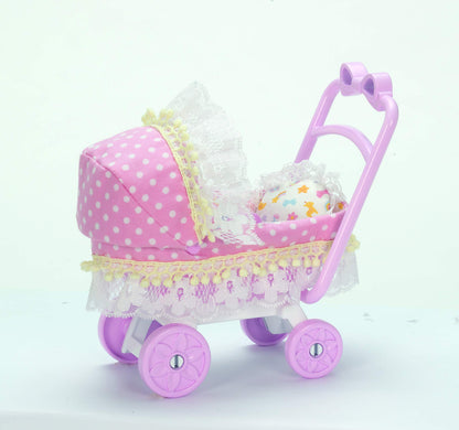 TAKARA TOMY Licca Doll Triplet Babies` Stroller- Japan Figure Store - #1 Bring To You The Best Japanese Goods