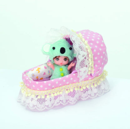 TAKARA TOMY Licca Doll Triplet Babies` Stroller- Japan Figure Store - #1 Bring To You The Best Japanese Goods