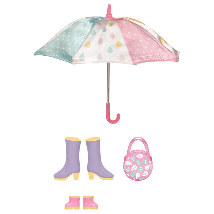 TAKARA TOMY Licca Doll Fun Rainy Day Set- Japan Figure Store - #1 Bring To You The Best Japanese Goods