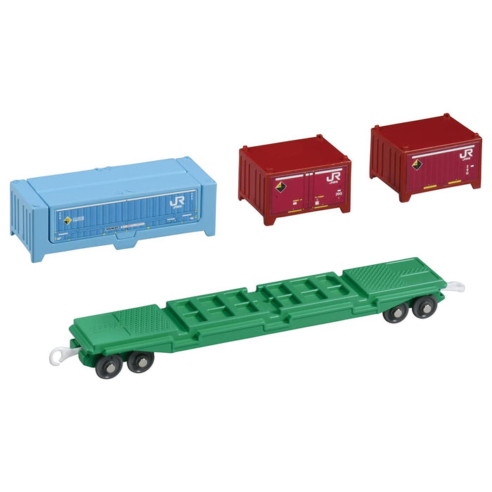 TAKARA TOMY Pla-Rail S-38 Long Container Train- Japan Figure Store - #1 Bring To You The Best Japanese Goods