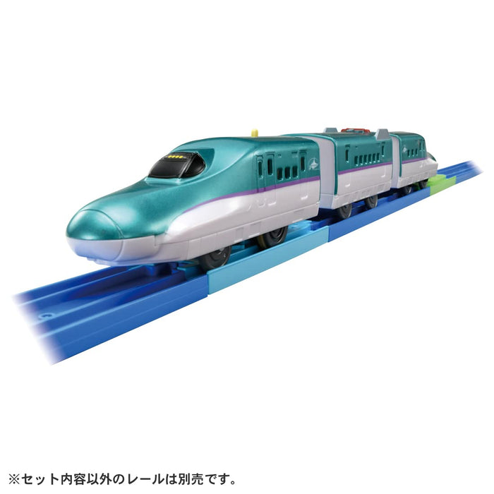 Takara Tomy Pla-Rail S-40 Let's Go Round Trip With Rails E5 Series Bullet Train Hayabusa 3D Train- Japan Figure Store - #1 Bring To You The Best Japanese Goods