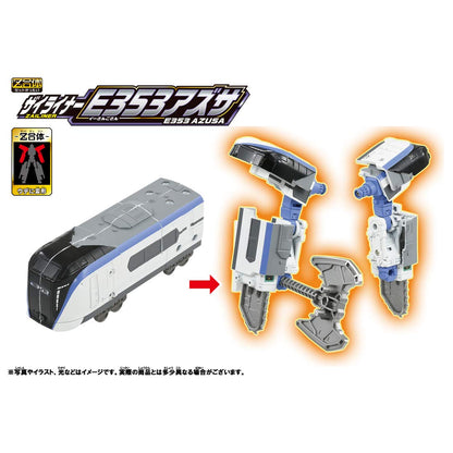 Takara Tomy Pla-Rail Shinkansen Transformation Robot Zailiner E353 Azusa Robot Toys- Japan Figure Store - #1 Bring To You The Best Japanese Goods