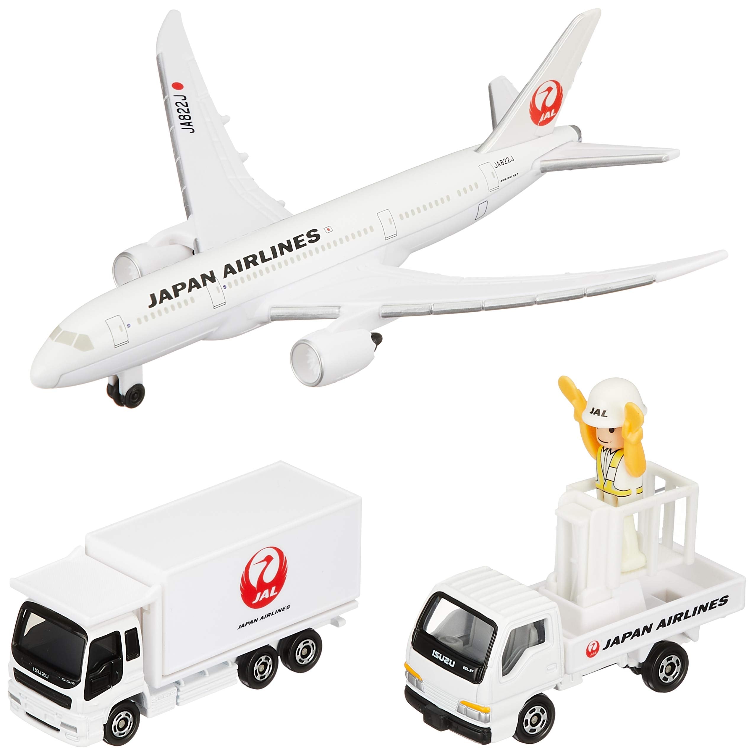 TAKARA TOMY 395683 Tomica Japan Airlines Boeing 787 Airport Set Jal- Japan Figure Store - #1 Bring To You The Best Japanese Goods