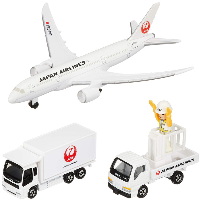 TAKARA TOMY 395683 Tomica Japan Airlines Boeing 787 Airport Set Jal- Japan Figure Store - #1 Bring To You The Best Japanese Goods