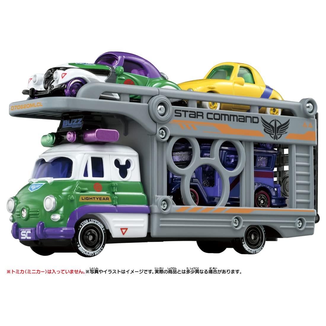 TAKARA TOMY - Tomica Disney Motors Buzz Lightyear Pals Transporter- Japan Figure Store - #1 Bring To You The Best Japanese Goods