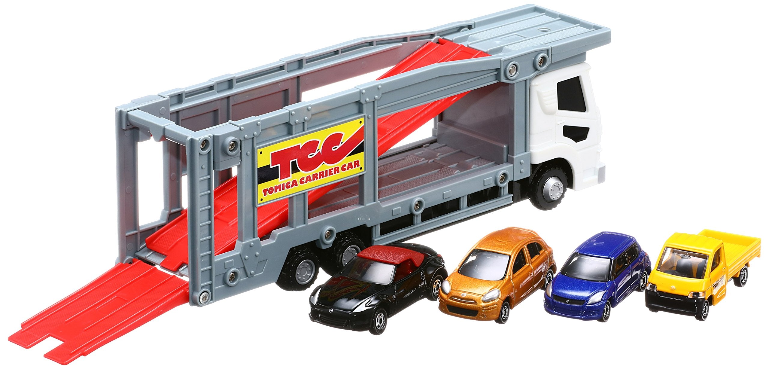 TAKARA TOMY 423249 Tomica Town Car Carrier Set- Japan Figure Store - #1 Bring To You The Best Japanese Goods