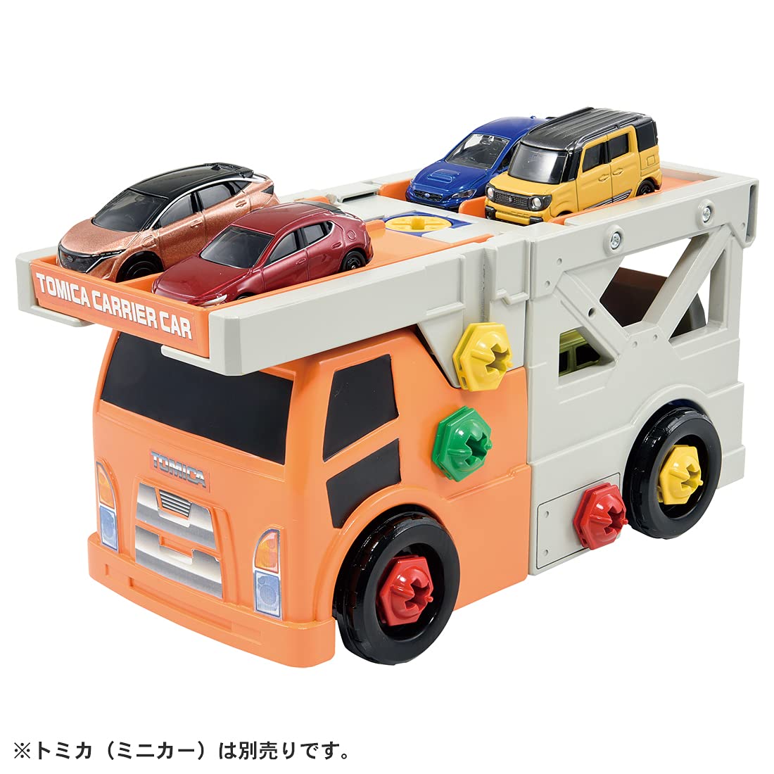 TAKARA TOMY Tomica World Rearrangement Action Car Carrier & Cargo Jet Set- Japan Figure Store - #1 Bring To You The Best Japanese Goods