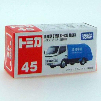 TAKARA TOMY Tomica 45 Toyota Dyna Refuse Truck 741374- Japan Figure Store - #1 Bring To You The Best Japanese Goods