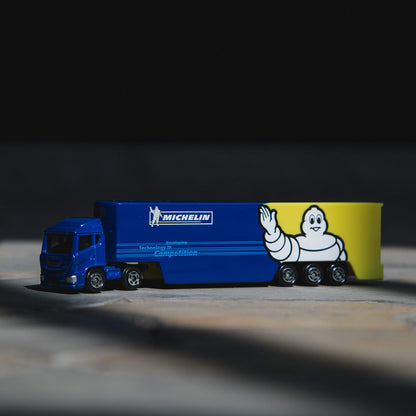 Takara Tomy Tomica Long 135 Michelin Motorsport Transporter Japanese Long Truck Toys- Japan Figure Store - #1 Bring To You The Best Japanese Goods