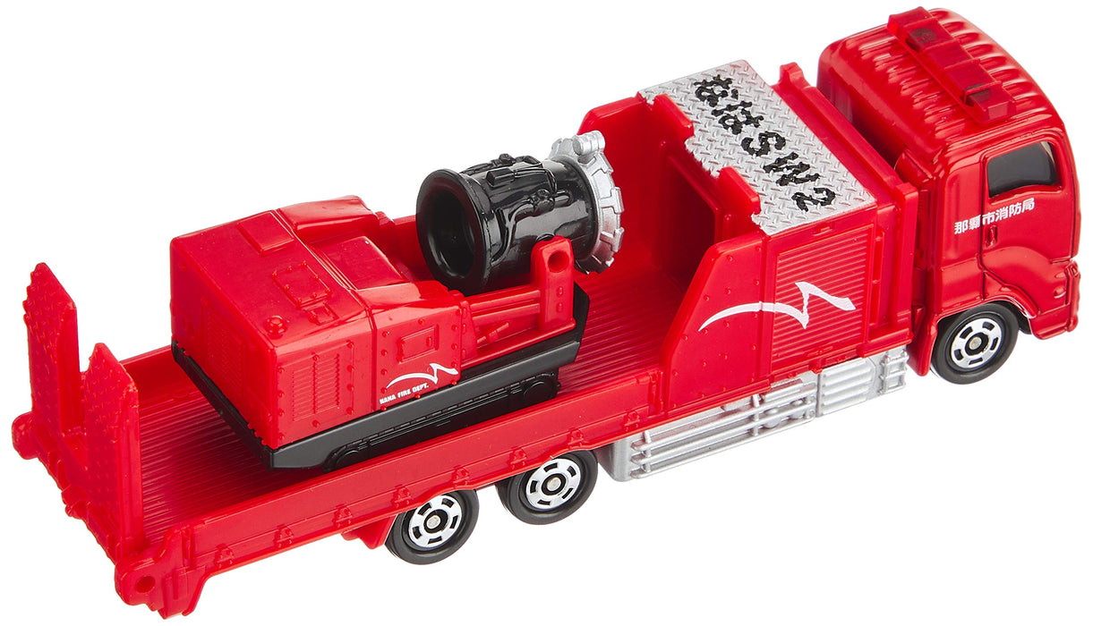 Takara Tomy Tomica Long 128 Naha City Fire Dept Hyper Mist Blower Vehicle 981787 1/90 Scale Model- Japan Figure Store - #1 Bring To You The Best Japanese Goods