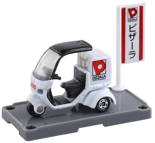 TAKARA TOMY Tomica 99 Pizza-La Delivery Motorcycle 102762- Japan Figure Store - #1 Bring To You The Best Japanese Goods