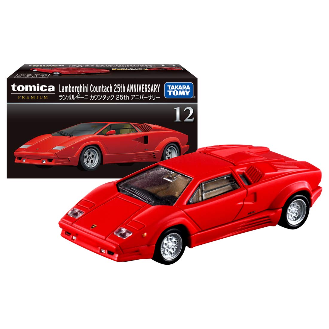 TAKARA TOMY Tomica Premium Lamborghini Countach 25Th Anniversary- Japan Figure Store - #1 Bring To You The Best Japanese Goods
